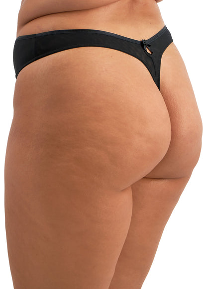 elomi Teagan Black / Almond Thong