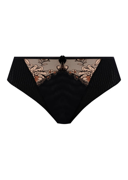 elomi Teagan Black / Almond Thong