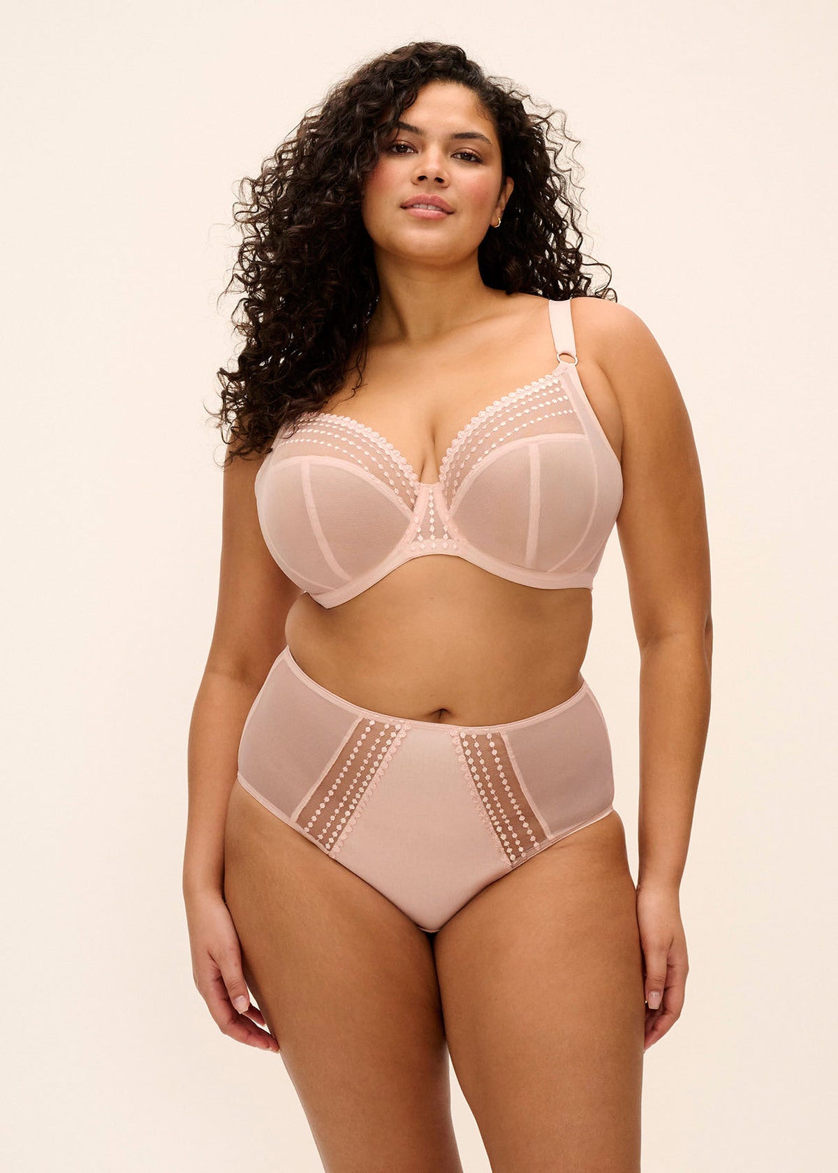 elomi Matilda Pearl Blush Full Brief