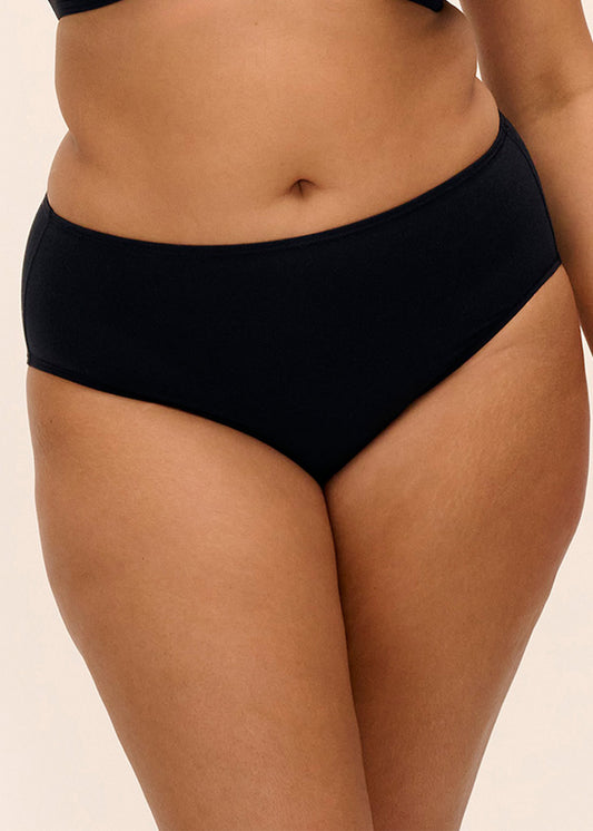elomi Smooth Black Full Brief
