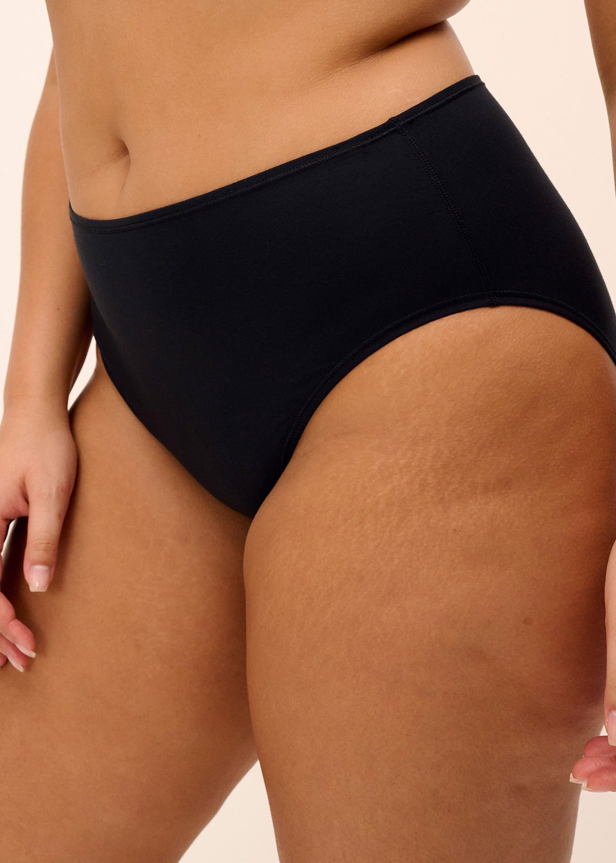 elomi Smooth Black Full Brief