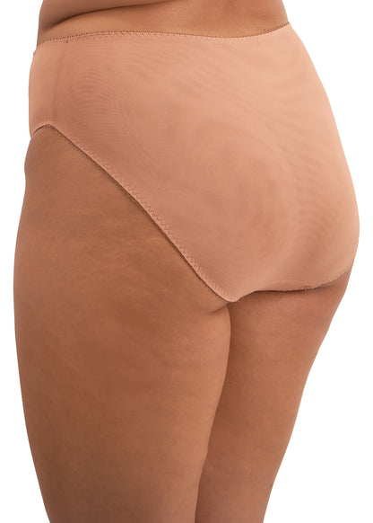 elomi Zarla Cafe Au Lait High Leg Brief
