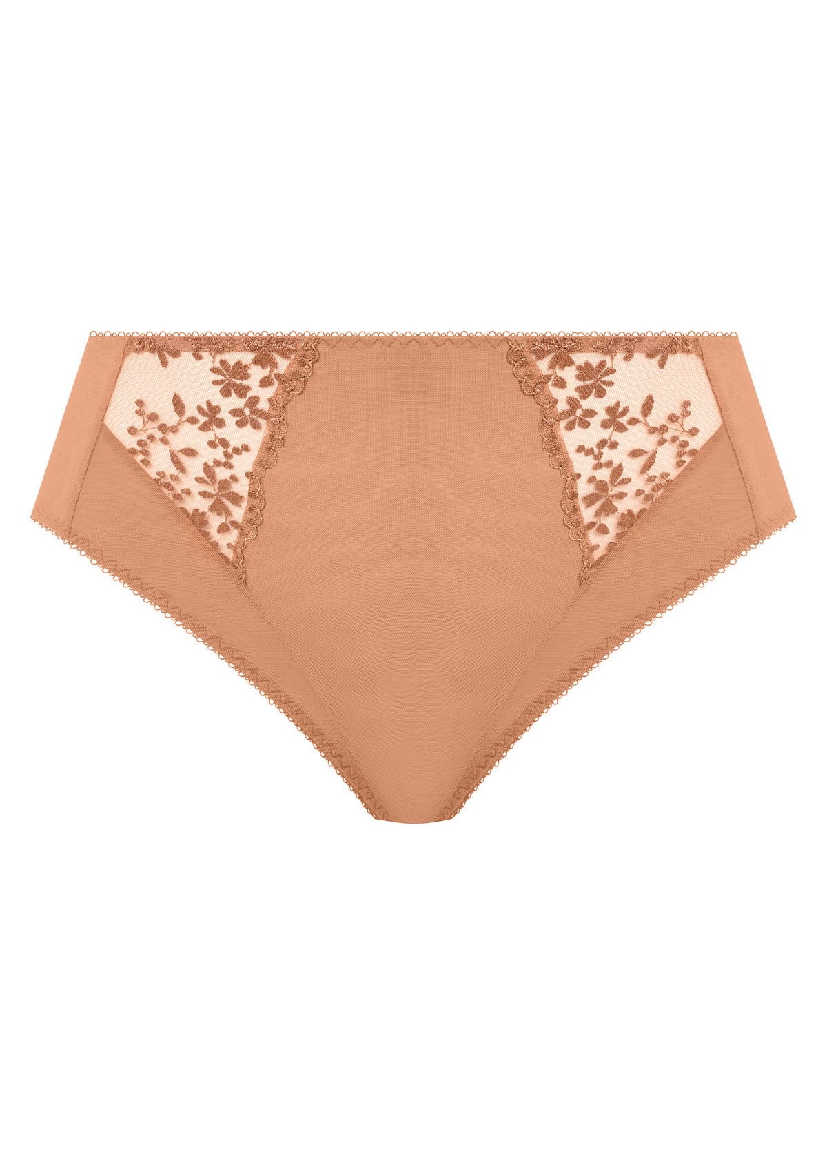 elomi Zarla Cafe Au Lait High Leg Brief