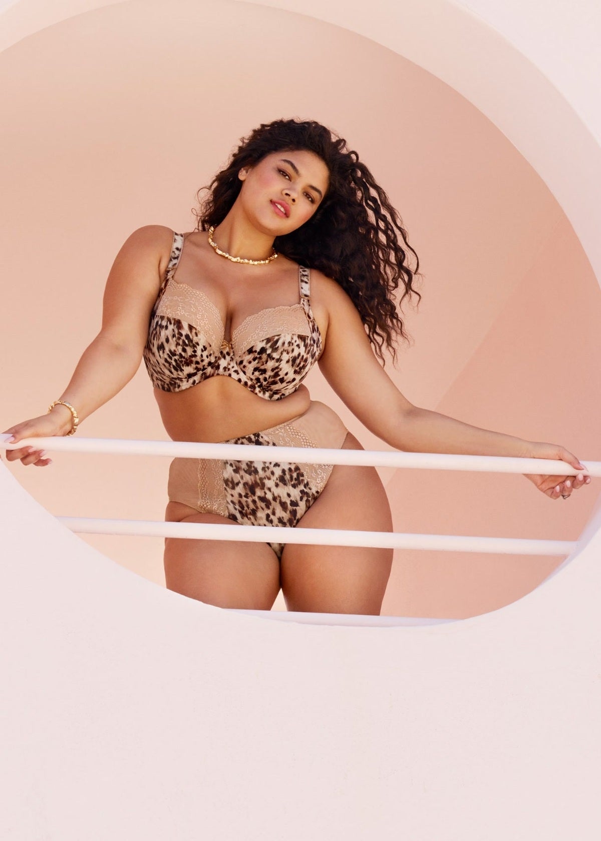 elomi Lucie Wildcat Stretch Plunge Bra