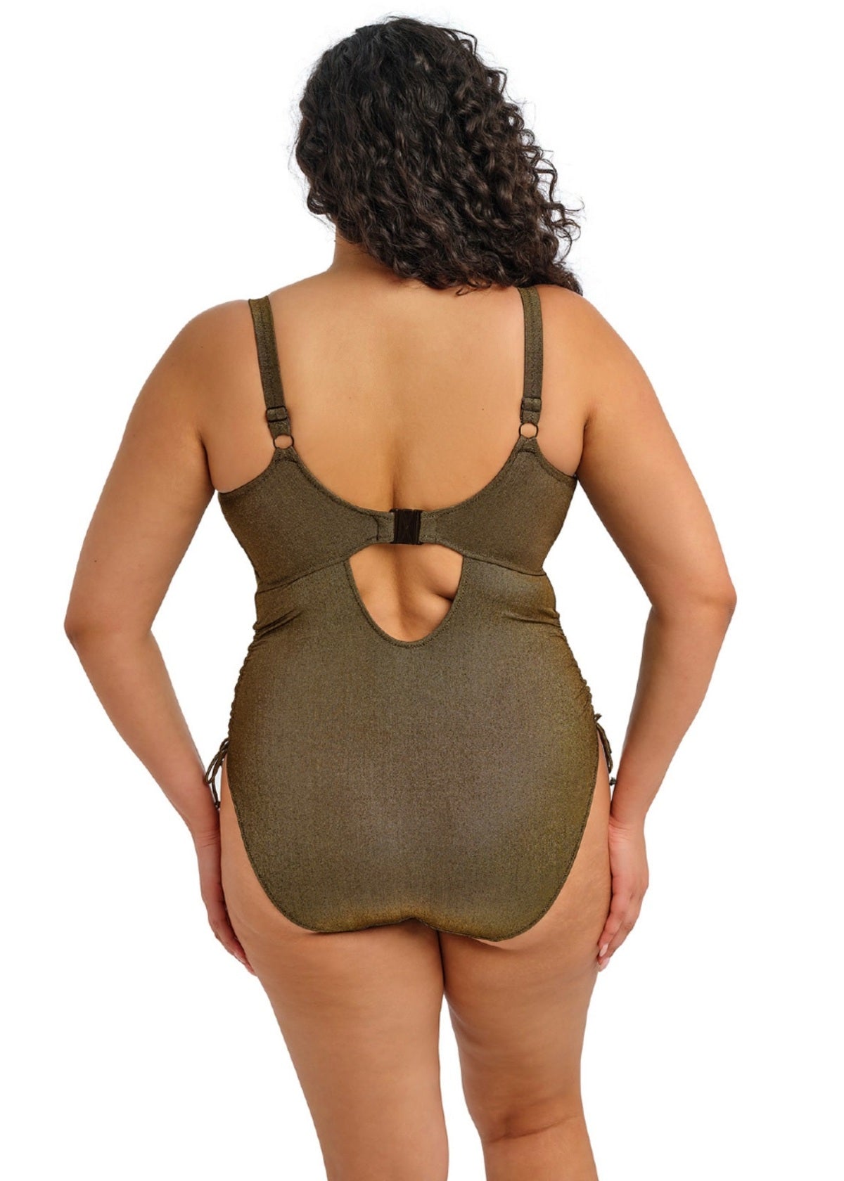 elomi Sunset Shimmer Gold Rush Non Wired Swimsuit