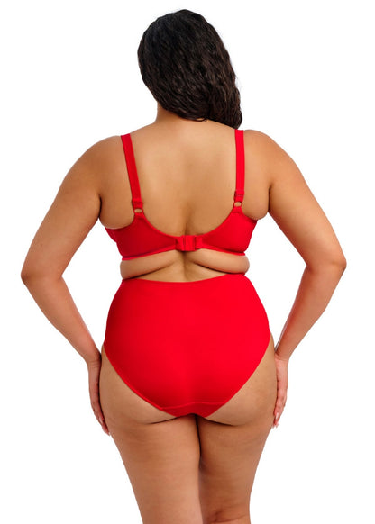 elomi Plain Sailing Lava Plunge Bikini Top