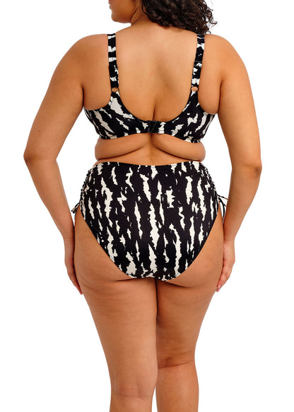 elomi Echo Shell Black Plunge Bikini Top