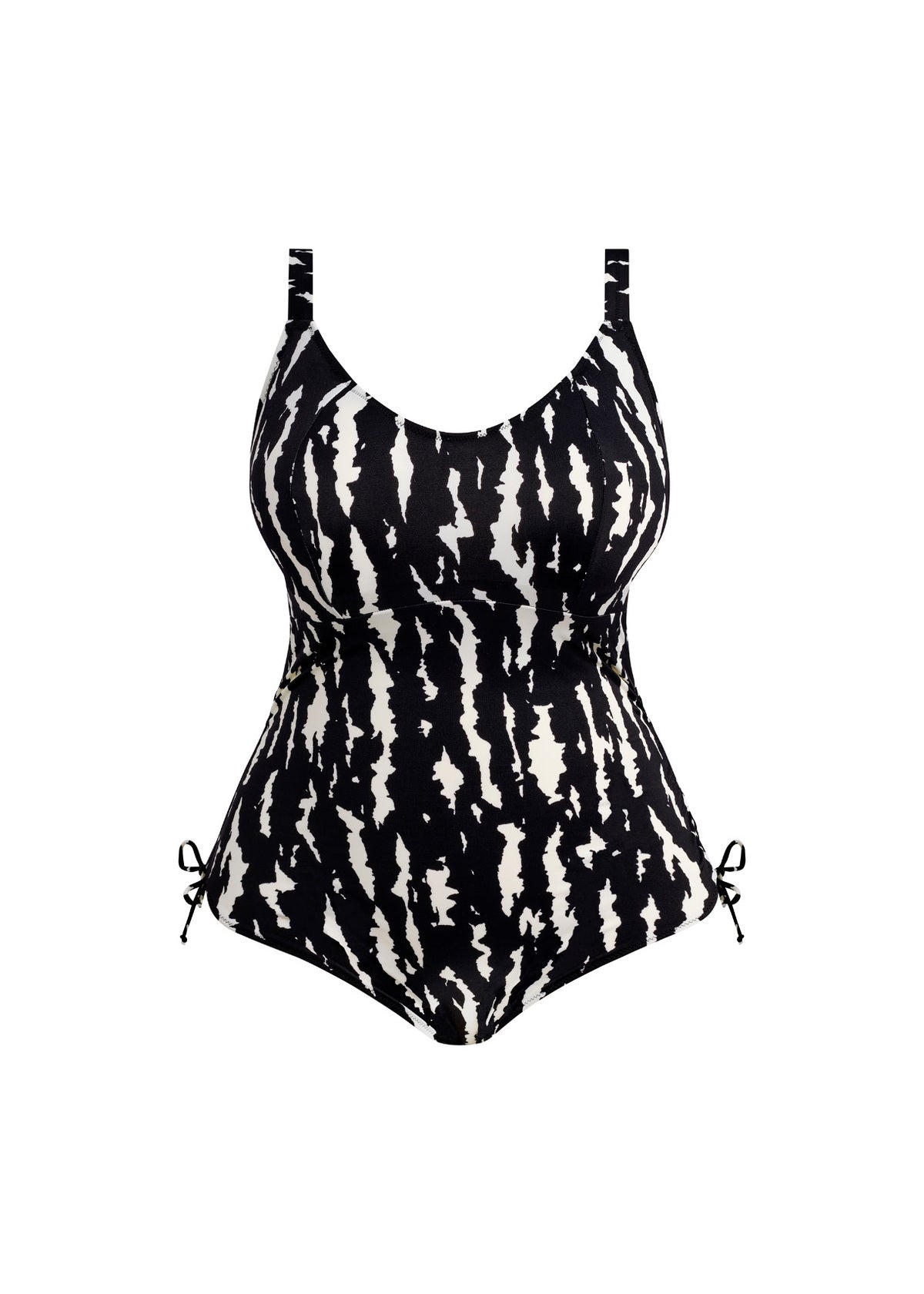 elomi Echo Shell Black Non Wired Swimsuit