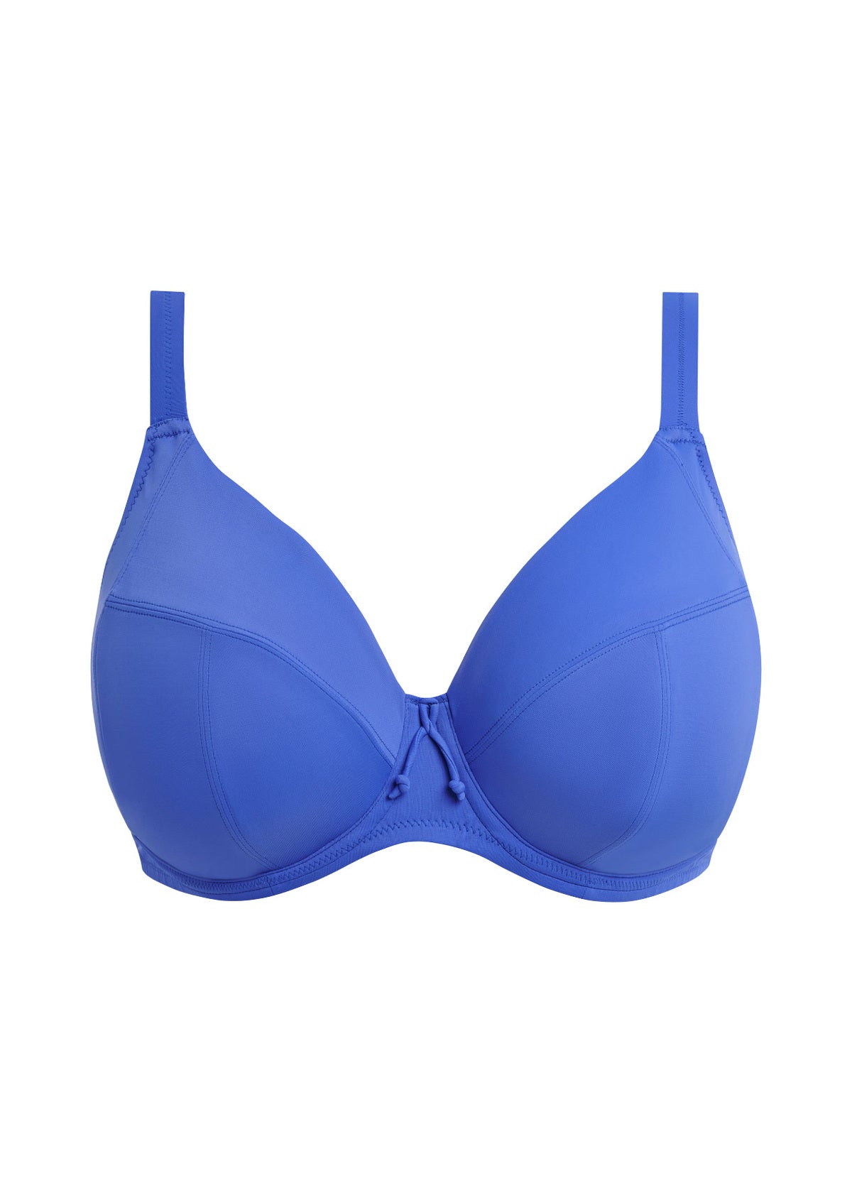 elomi Plain Sailing Azure Plunge Bikini Top