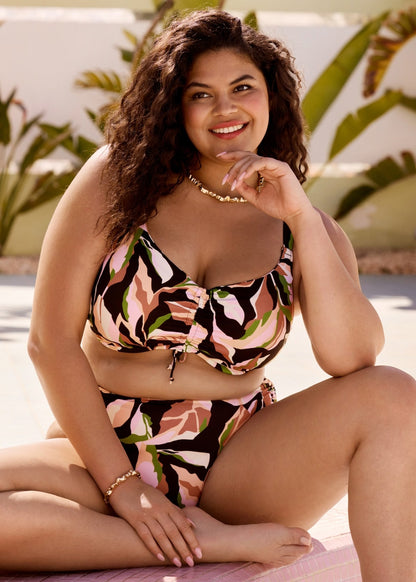 elomi Ocean Avenue Multi Crop Bikini Top