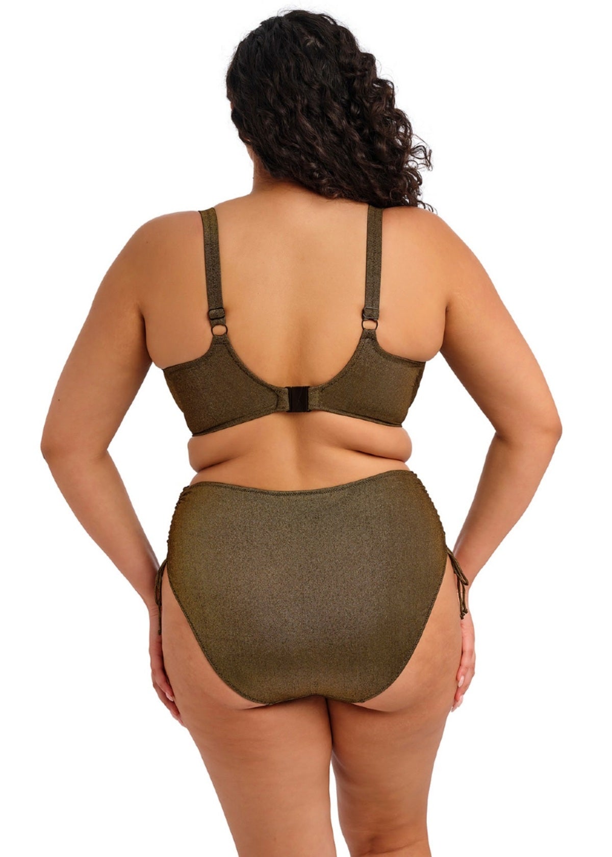 elomi Sunset Shimmer Gold Rush Adjustable Bikini Brief