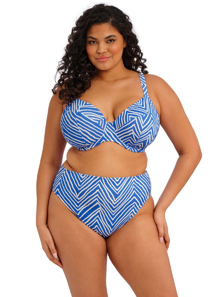 elomi Fiji Falls Ocean Mid Rise Bikini Brief