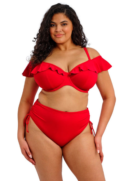 elomi Plain Sailing Lava Bardot Bikini Top
