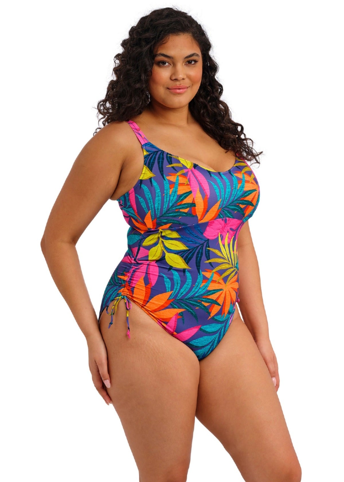 elomi Porto Rafti Indigo Non Wired Swimsuit