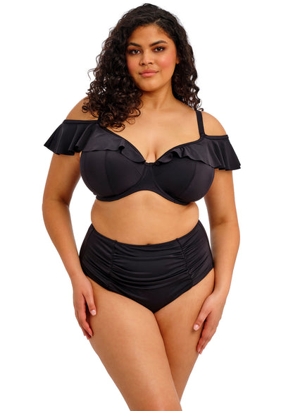 elomi Plain Sailing Black Full Bikini Brief