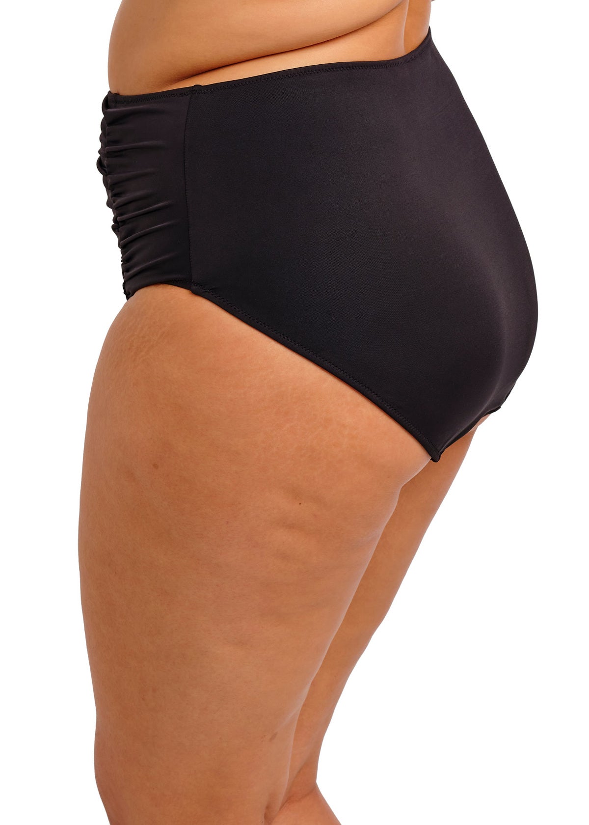 elomi Plain Sailing Black Full Bikini Brief