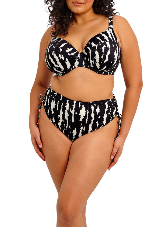 elomi Echo Shell Black Adjustable Bikini Brief