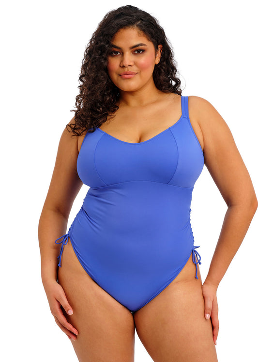 elomi Plain Sailing Azure Non Wired Swimsuit
