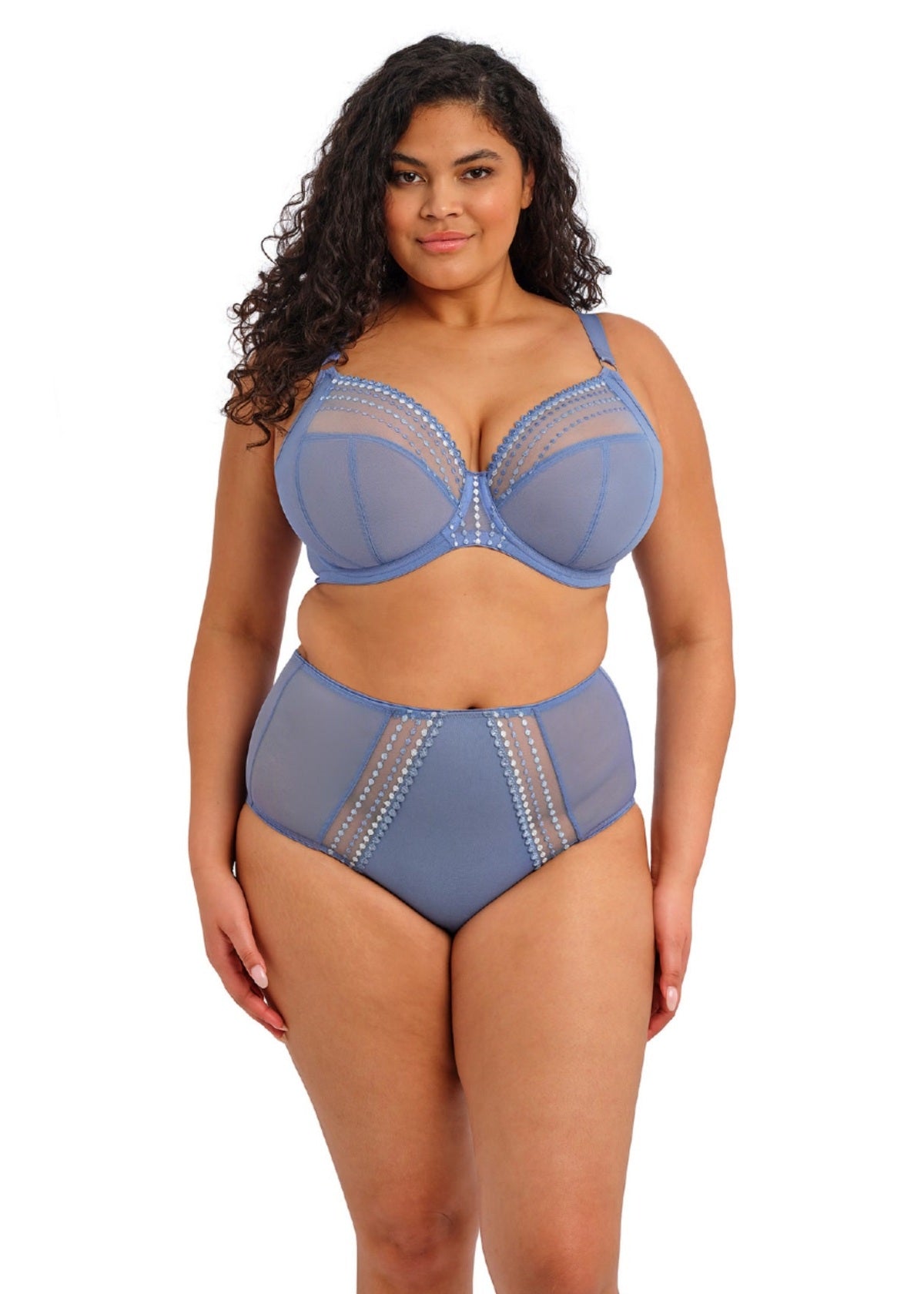 elomi Matilda Lunar Blue Full Brief
