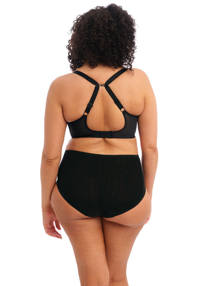 elomi Brianna Black Padded Half Cup Bra