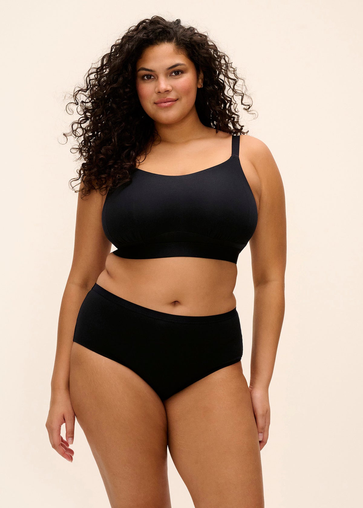 elomi Downtime Black Short