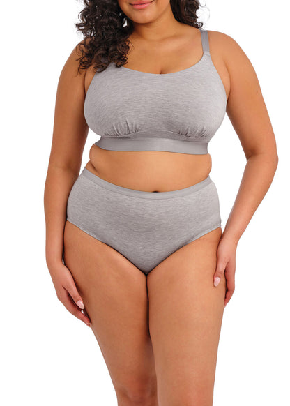 elomi Downtime Grey Marl Short