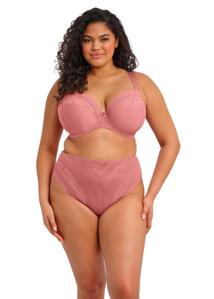 elomi Nerina Dusty Rose High Leg Brief