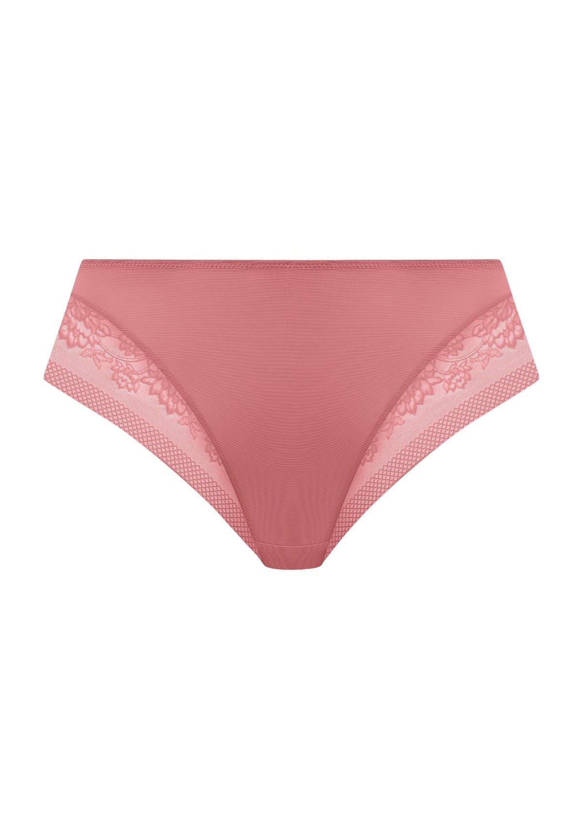 elomi Nerina Dusty Rose High Leg Brief