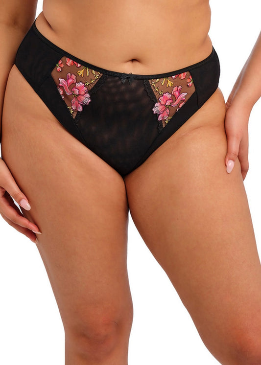 elomi Teagan Rainbow High Leg Brief